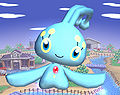 Manaphy dans Super Smash Bros. Brawl.