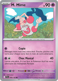 M. Mime (Écarlate et Violet Aventures Ensemble 058)