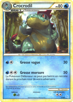 Crocrodil (HS Kit du Dresseur Léviator 17)