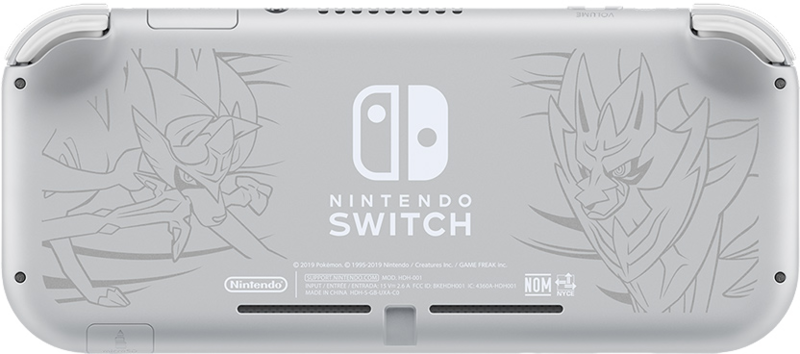 Fichier:Nintendo Switch Lite édition Zacian et Zamazenta dos.png