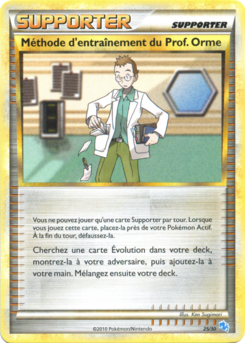 Méthode d'entraînement du Prof. Orme (HS Kit du Dresseur Léviator 25)