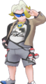 La tenue canonique de Chaz dans Pokémon Masters EX.