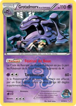 Grotadmorv de la Team Aqua (Double Danger 8)
