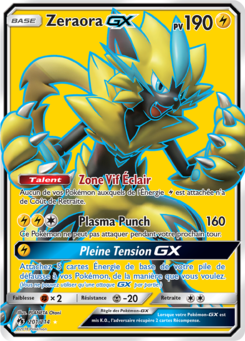 Zeraora-GX (Soleil et Lune Tonnerre Perdu 201)