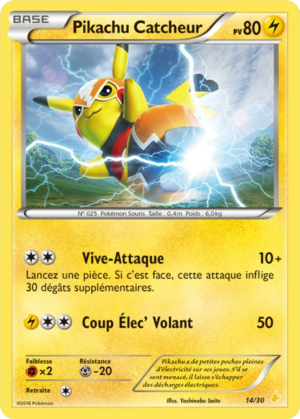 Carte XY Kit du Dresseur Pikachu Catcheur 14.png