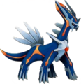Artwork pour Pokémon Donjon Mystère : Explorateurs du Temps et de l'Ombre : Dialga Primal.