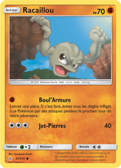 Racaillou (Soleil et Lune Alliance Infaillible 87)