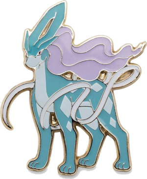 Pin's JCC Collection avec pin's Suicune Suicune.png