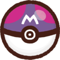 Sprite de la Master Ball vue de face.