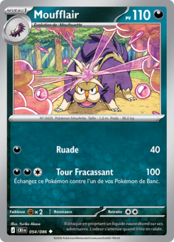 Moufflair (Méga-Évolution Chaos Ascendant 054)