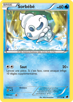 Sorbébé (Noir & Blanc Glaciation Plasma 27)