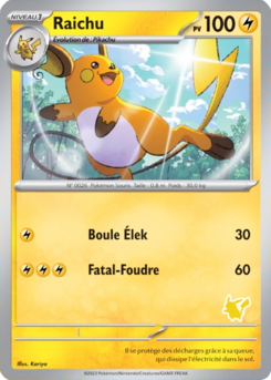 Raichu (Mon premier combat Pikachu)