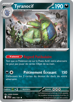 Tyranocif (Écarlate et Violet Aventures Ensemble 095)