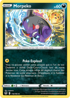 Morpeko (Épée et Bouclier Tempête Argentée 116)