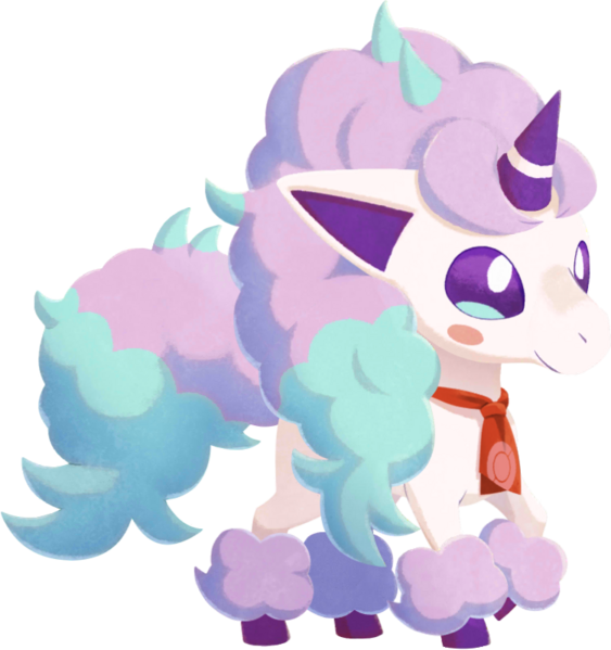 Fichier:Ponyta de Galar (Rouge classique)-CM.png
