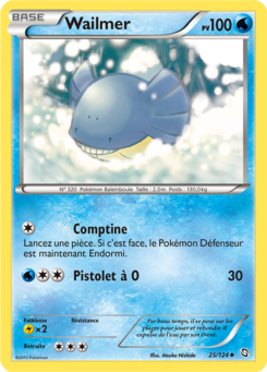Wailmer (Noir & Blanc Dragons Exaltés 25)