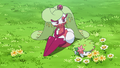 Sucreine (de Barbara) et Shaymin (sauvage)