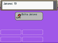 La Boîte Jetons dans Pokémon Or HeartGold et Argent SoulSilver