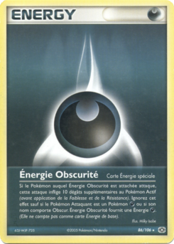 Énergie Obscurité (EX Émeraude 86)