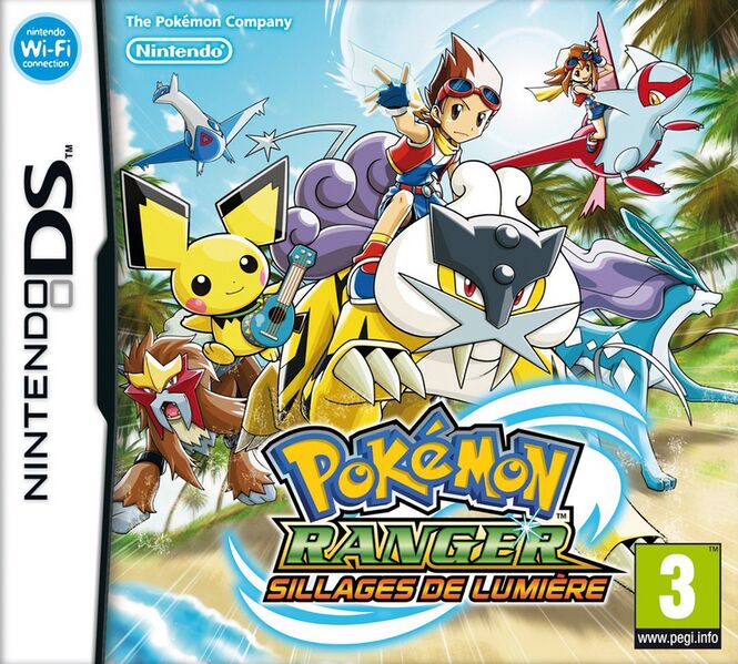Fichier:Jaquette de Pokémon Ranger Sillages de Lumière (recto).jpg