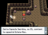 Le personnage qui donne la CS06 dans Pokémon Diamant, Perle et Platine