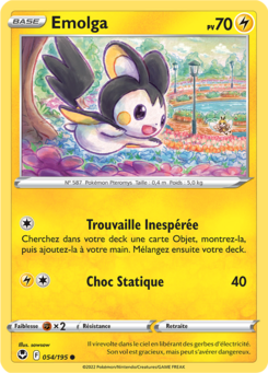 Emolga (Épée et Bouclier Tempête Argentée 054)