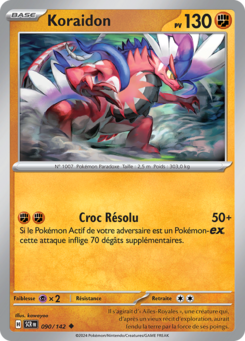 Koraidon (Écarlate et Violet Couronne Stellaire 090)
