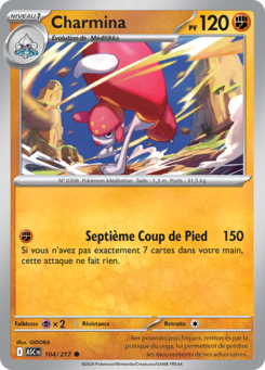 Charmina (Méga-Évolution Héros Transcendants 104)
