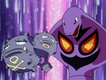 Arbok (de Jessie) et Smogogo (de James)