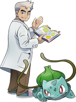 Professeur Chen et Bulbizarre Artwork Kotobukiya ArtFx J figurines.png