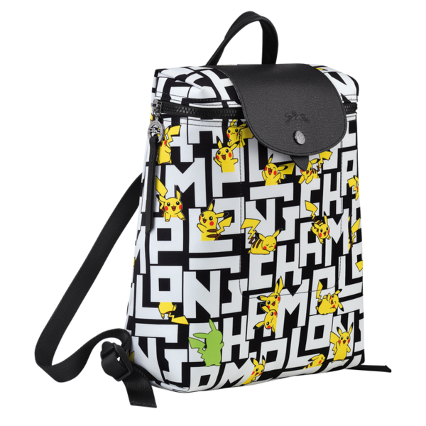 Fichier:Longchamp Sac à dos logo trois quart.png