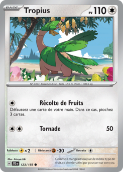 Tropius (Écarlate et Violet Aventures Ensemble 123)
