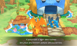 La découverte des Ruines Enfouies dans les journaux.