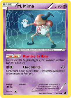 M. Mime (Noir & Blanc Glaciation Plasma 47)