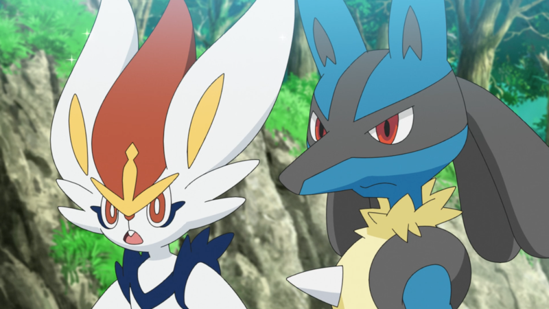 Fichier:LV095 - Pyrobut de Goh et Lucario de Sacha.png
