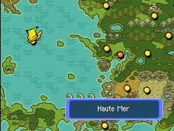 La Haute Mer sur la carte.