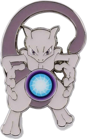 Pin's JCC Collection avec pin's Destinées Occultes Mewtwo Mewtwo.png