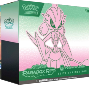 Scarlet & Violet Paradox Rift Elite Trainer Box Iron Valiant (Pokémon Center).png