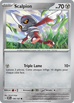 Scalpion (Écarlate et Violet Flammes Obsidiennes 148)