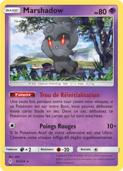 Marshadow (Soleil et Lune Alliance Infaillible 81)
