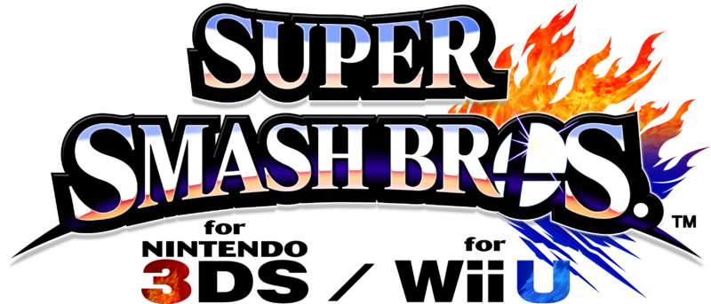 Fichier:Logo Super Smash Bros. for Nintendo 3DS, for Wii U.png