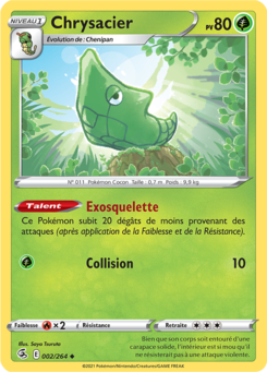 Chrysacier (Épée et Bouclier Poing de Fusion 002)