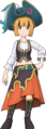 La tenue estivale de Flo dans Pokémon Masters EX.