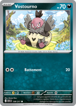 Vostourno (Méga-Évolution Héros Transcendants 138)
