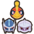 Ho-Oh, Dialga ou Palkia