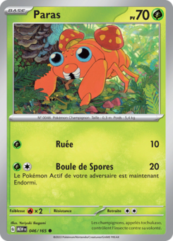 Paras (Écarlate et Violet 151 046)