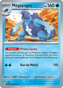 Mégapagos (Écarlate et Violet Couronne Stellaire 038)