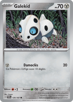 Galekid (Écarlate et Violet Mascarade Crépusculaire 120)