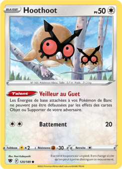 Hoothoot (Épée et Bouclier Astres Radieux 120)