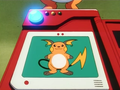 Description de Raichu dans l'épisode 14.